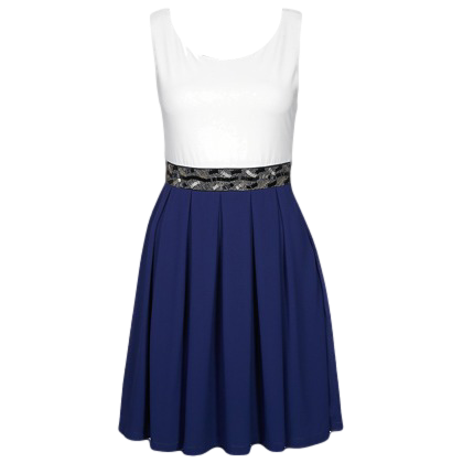 Cocktail dress / Party dress - blue
