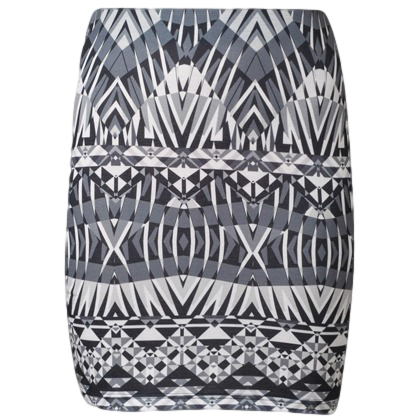 Mini skirt - black