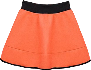 Deer Print Black Sweatshirt + High Waist Skirt