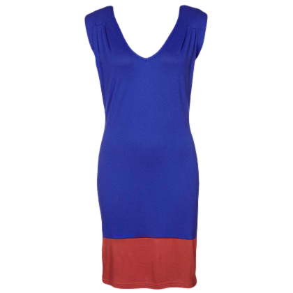 Jersey dress - blue