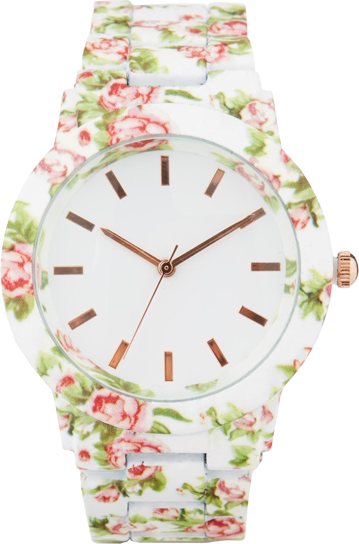New Look All Over Floral Watch