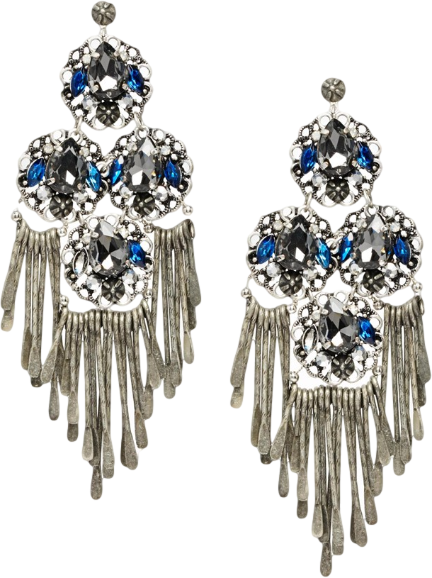 ASOS Solstice Earrings with Tough Jewels