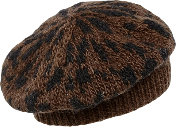 People Tree Animal Print Hat