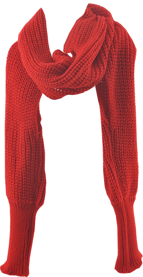 Cape Style Linear Pattern Wide Scarf