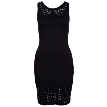 Jersey dress - black