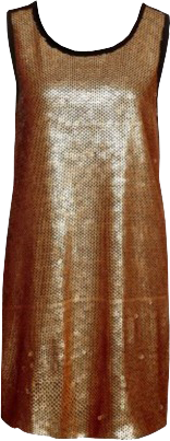 Cocktail dress / Party dress - gold