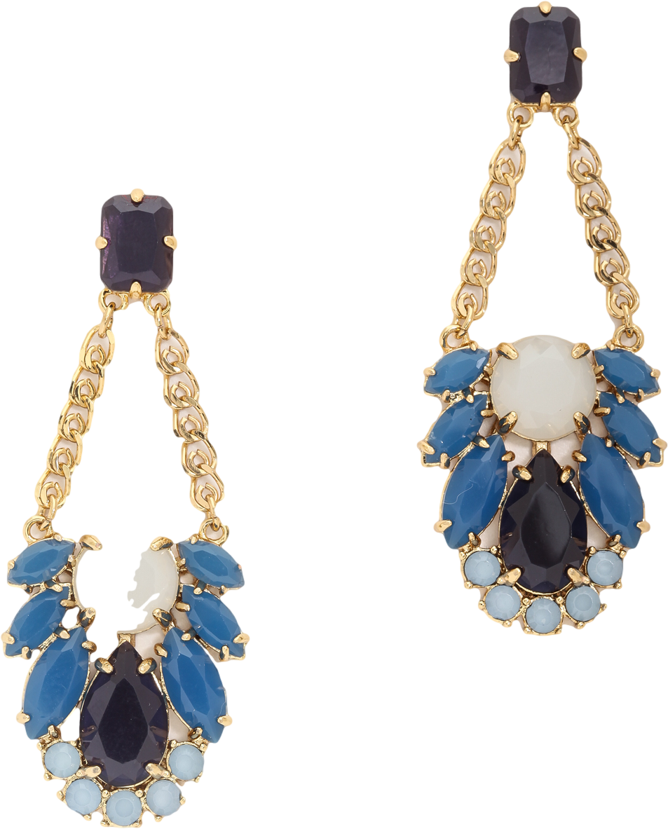Steamer Glow Statement Earrings