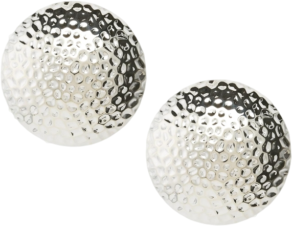ASOS Hammered Stud Statement Earrings