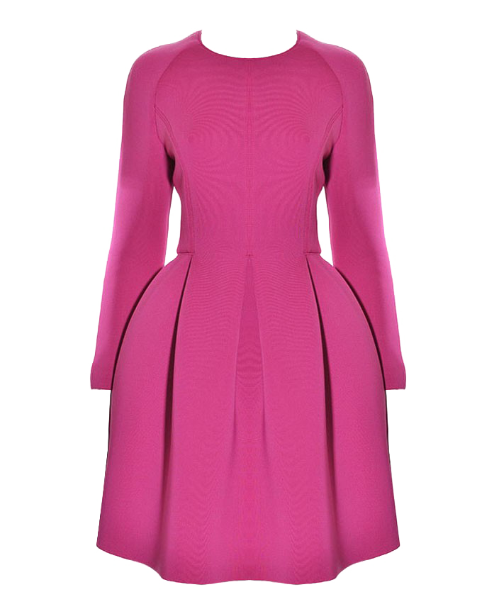 Dress with Flared Skirt