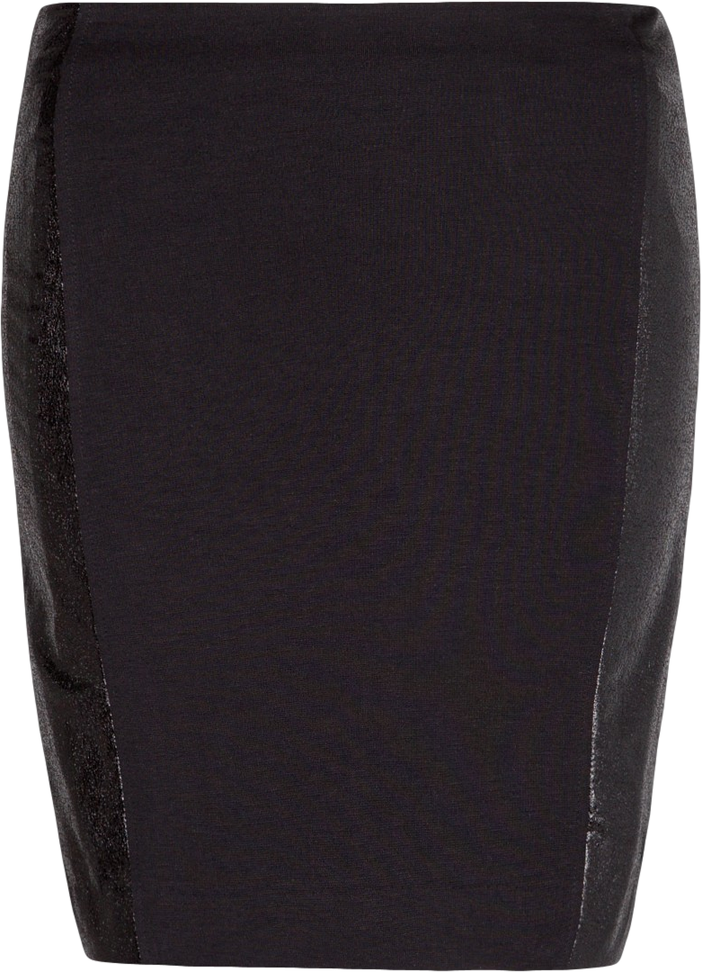Shiny panels skirt