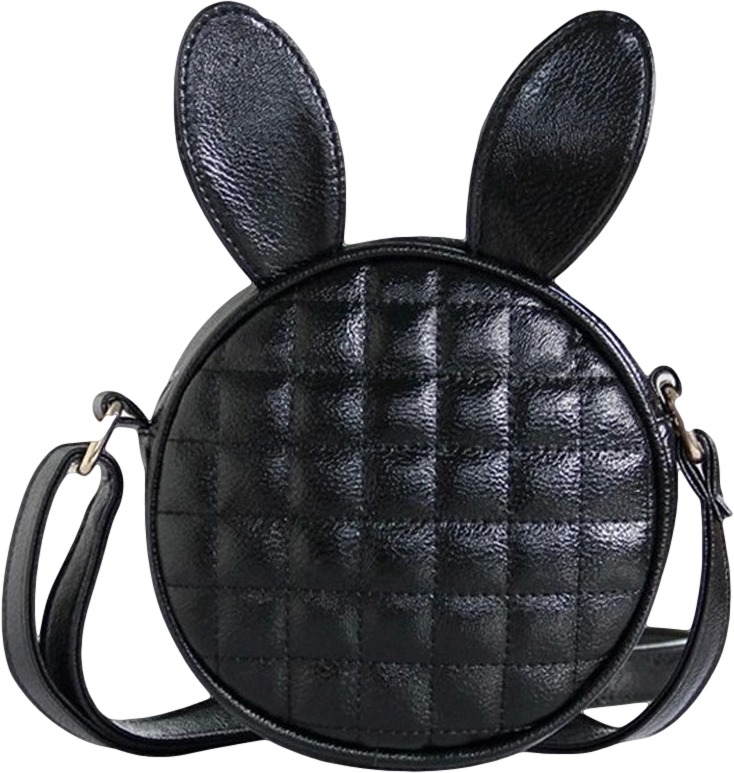 Cat Ears Quilted Cross Body Bag