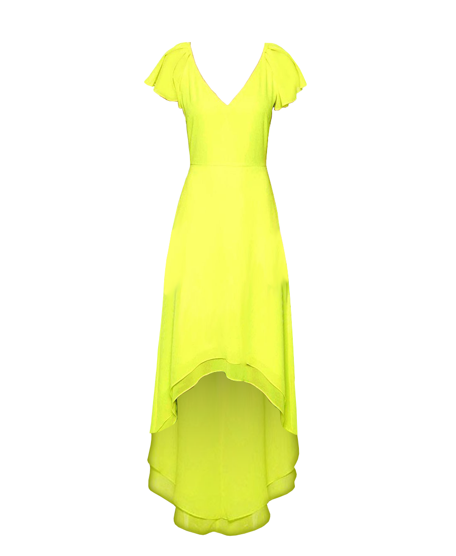 V-Neck Layered Dress