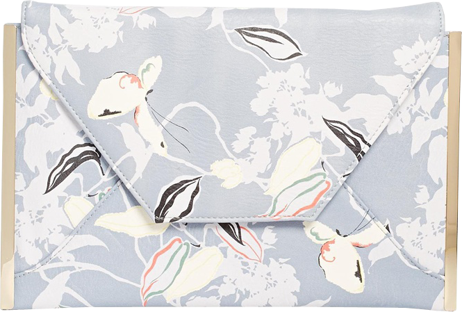Oasis Kimono Print Clutch Bag