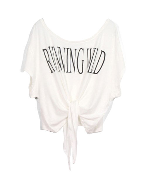 Boxy T-Shirt with Ties