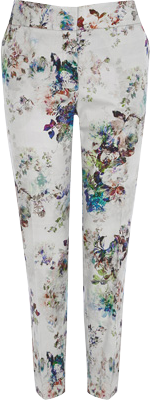 FLORAL PRINTED TROUSER