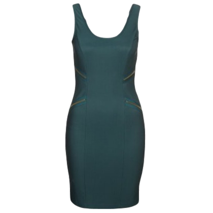 Shift dress - green