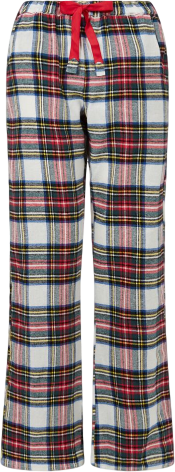 Red Tartan Check Pyjama Bottoms