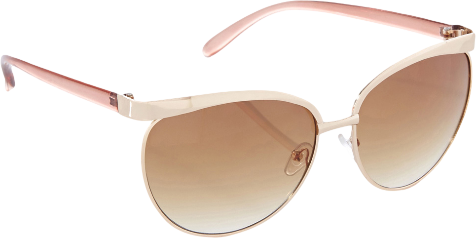 Oversized Metal Frames Sunglasses