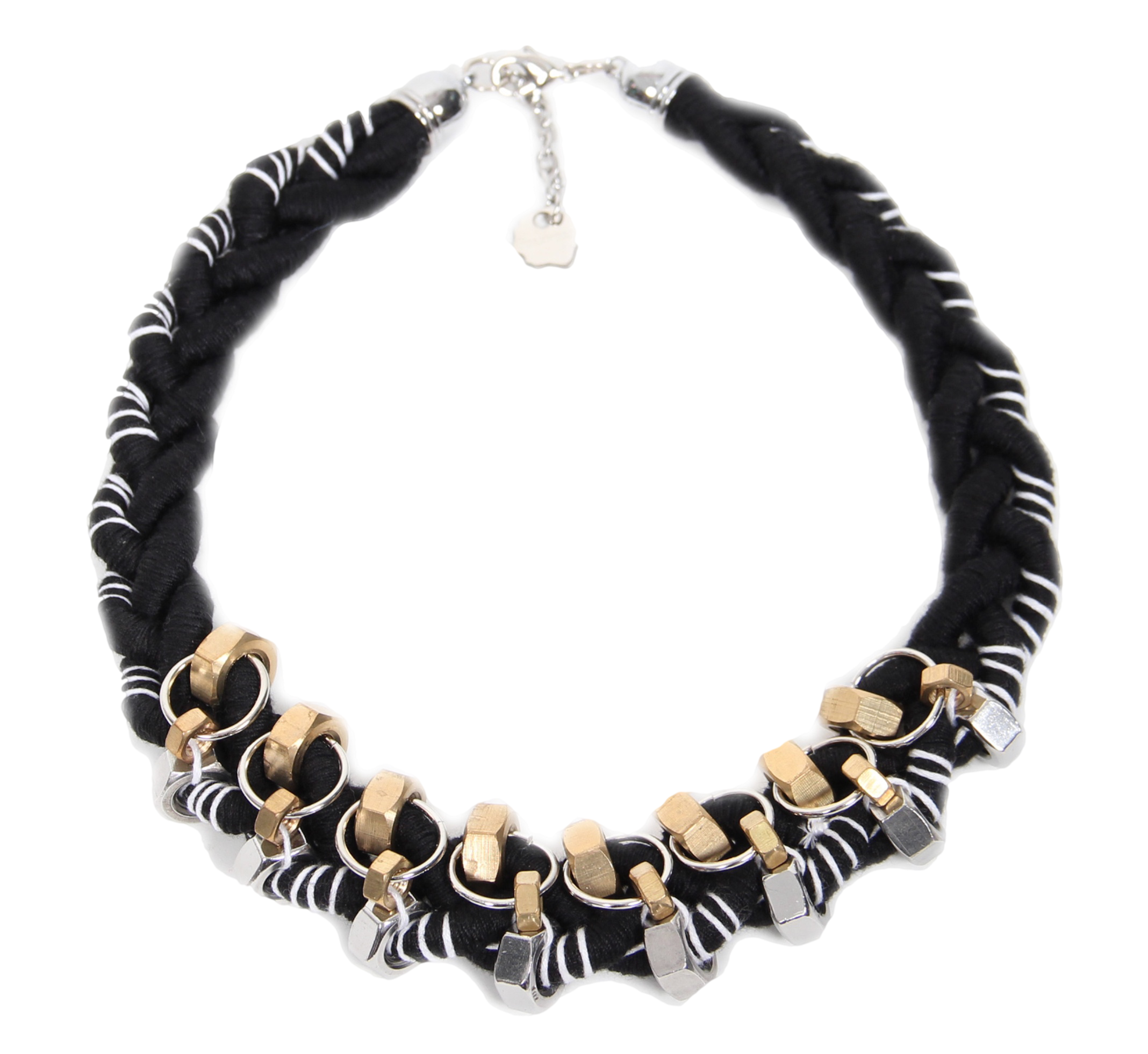 Black Ferris Necklace