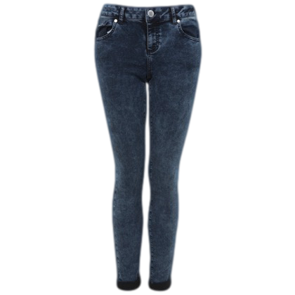 BLUE MARBLE WASH JEAN