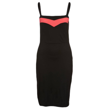 Jersey dress - black