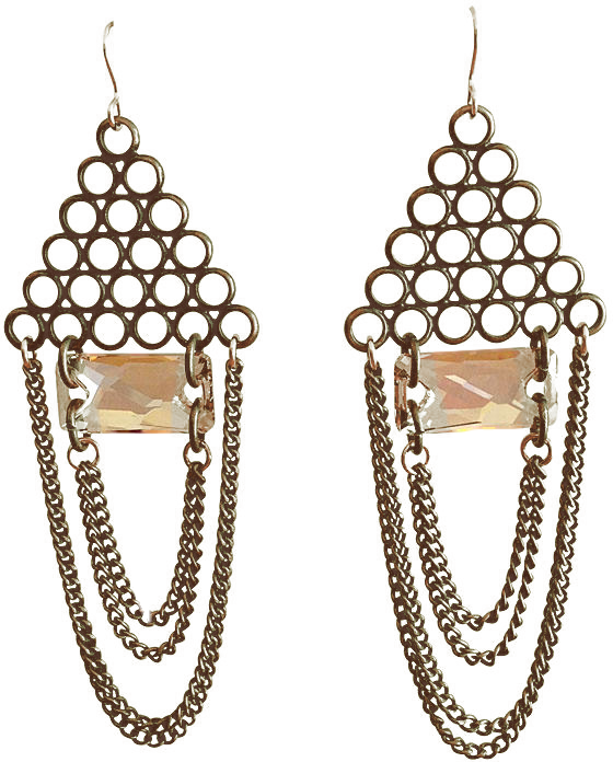 Gatsby Swarovski Crystal Earrings