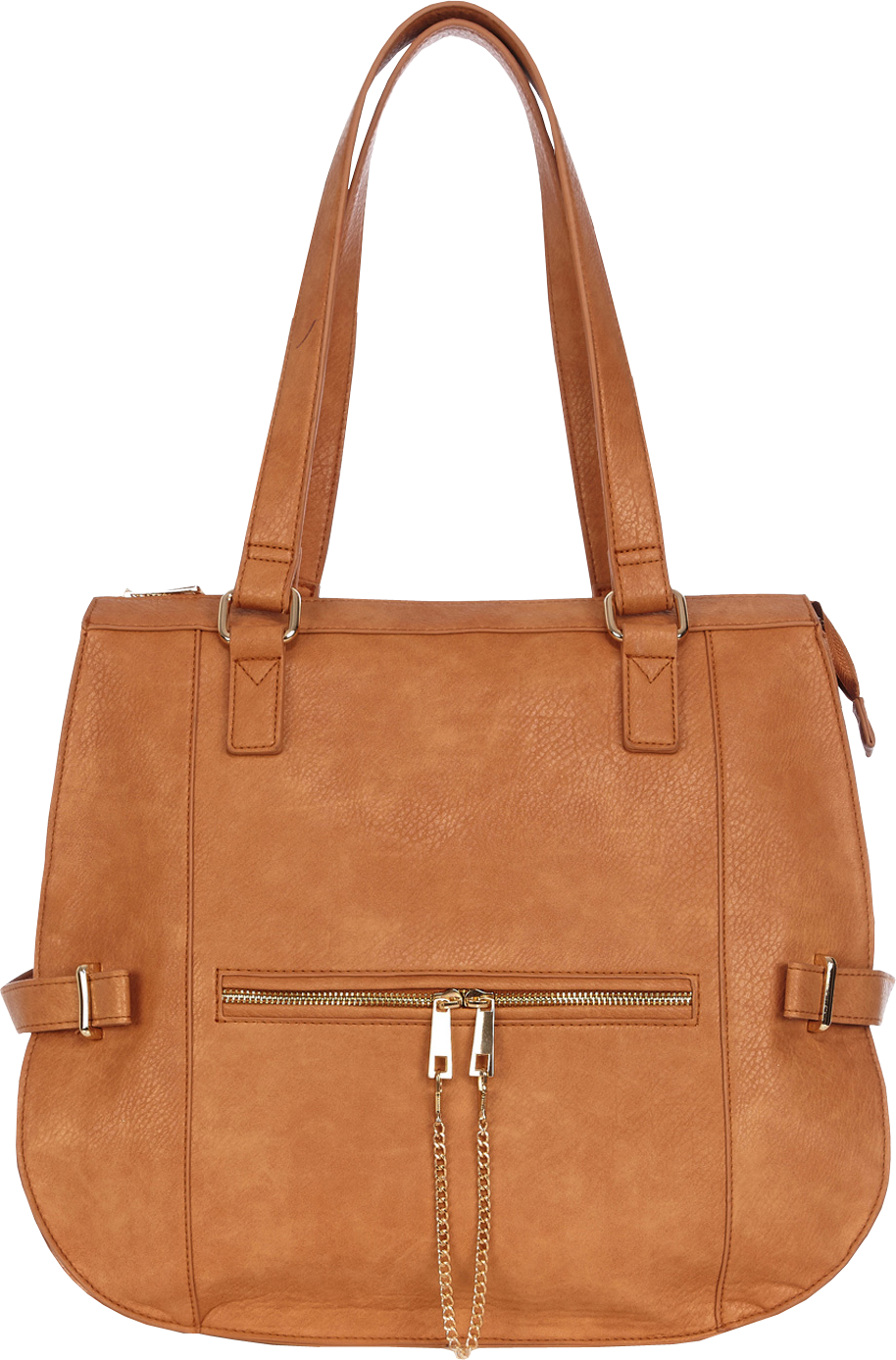Chain Zip Slouchy Shopper
