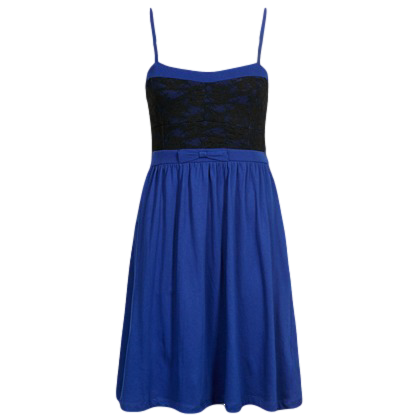 Jersey dress - blue