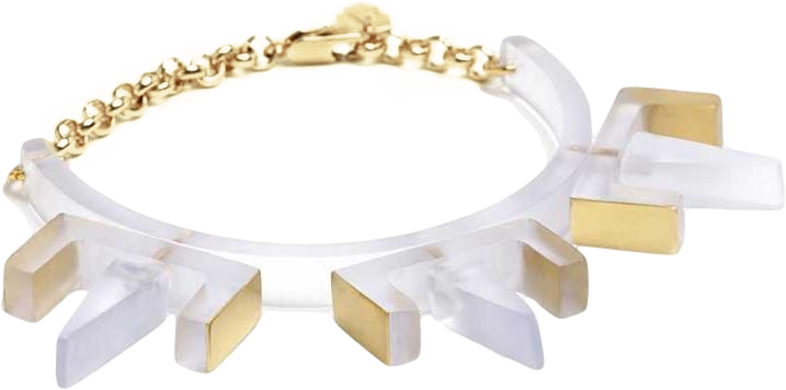 Revolution Bracelet Clear Frosted