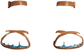 Leather sandals