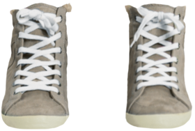 Lined sneakers