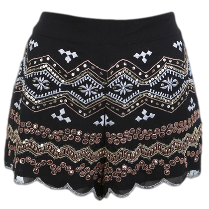 EMBELLISHED KNICKER SHORT